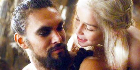 game-of-thrones-sex-scenes-drogo Image Credit: Courtesy of HBO DAENERYS SCHOOLS DROGO. Doreah must be a good teacher, because Dany soon feels confident enough in her studies to make an intimate ...